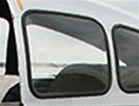 Front Canopy Window (Left)(Requires Rubber Channel Mount) - Navion A, B, D, E, F