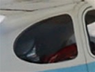 Rear Window (Left or Right) - Cessna 170A, 170B
