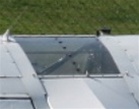 Front Skylight - Top Deck - Piper PA-18A