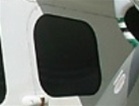Cabin Door Double Pane Window - Aero Commander/Commander Aircraft/Gulfstream American/Rockwell/Twin Commander Aircraft 500A, 500B, 500S, 500U, 560F, 680F