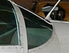 Rear Window With Rub Strips (Left) - Alon/Univar  Aircoupe A-2, A2-A