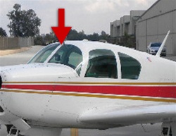 Windshield Mooney Mark 20 A,B,C,D (Left or Right)