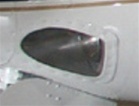 Nose Landing Light Lens (Left) - Aero Commander/Commander Aircraft/Gulfstream American/Rockwell/Twin Commander Aircraft 500, 500A, 500B, 500S, 500U, 520, 560, 560A, 560E, 560F, 680, 680E, 680F, 680FL, 720
