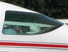 Rear Window (Left)(200C, 200D) - Aero Commander/Meyers 200C, 200D