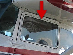 Door Window (Openable) (L or R) - Cessna 182