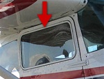 Door Window (Non-Openable) (Right) - Cessna 182