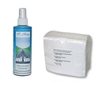 Combo #1 - 50 12 X 13 Dupont Sontara Wipes & 8 oz. spray bottle of our premium windshield cleaner