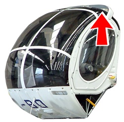 Hughes Helicopter 269-300 Series - Top Windshield (L or R)